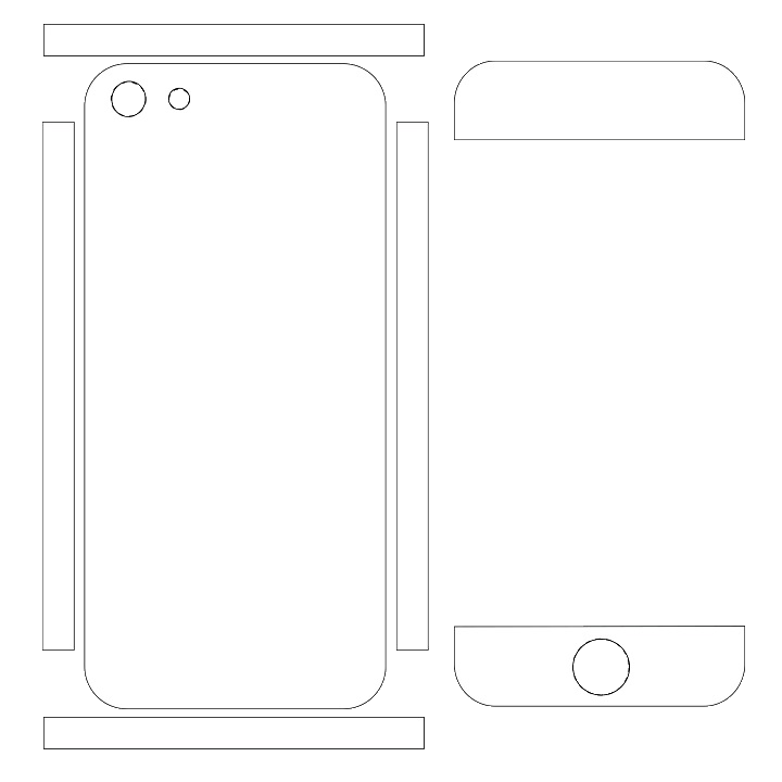 iPhone 5 Schutzfolie mit Foto selbst gestalten