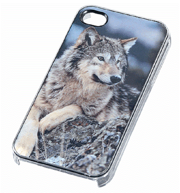 iPhone 4 + 4S cover Wolve