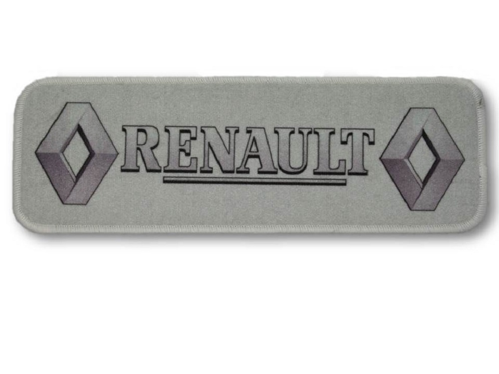 Tischlufer RENAULT grau gekettelt<br />60cm x 20cm